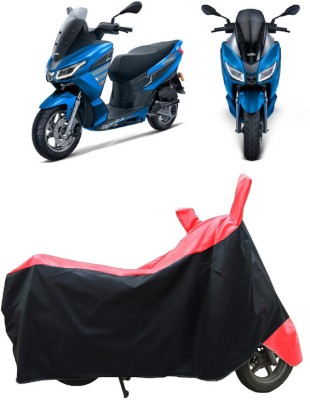 Coxtor Waterproof Two Wheeler Cover for Aprilia(SXR 160, Red)