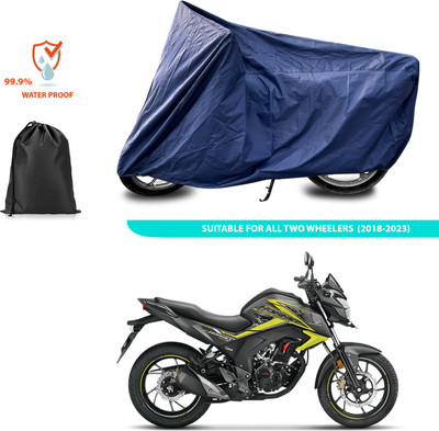PAGORA Waterproof Two Wheeler Cover for Honda(CB Hornet 160, Blue)