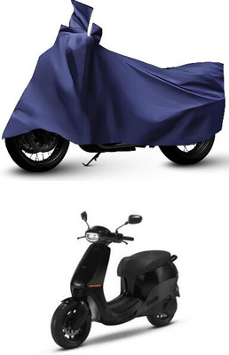 SK AUTO Waterproof Two Wheeler Cover for Ola(Blue)