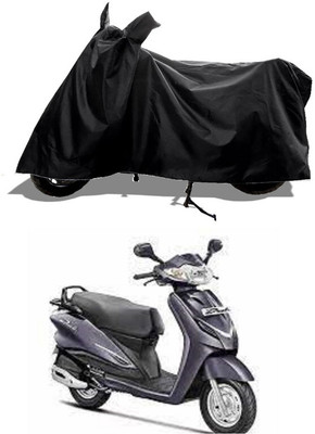 GROFATIK Two Wheeler Cover for Hero(Duet VX 110CC BS6, Black)