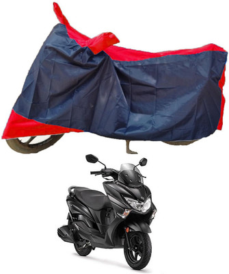 MMSSTAR Waterproof Two Wheeler Cover for Suzuki(Burgman Street, Red, Blue)