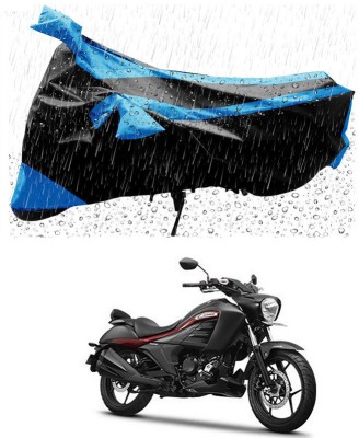 Genipap Two Wheeler Cover for Suzuki(Intruder, Blue, Black)