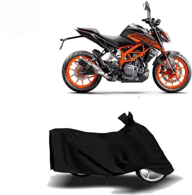 DeepShakshi AUTOMOTIVE Waterproof Two Wheeler Cover for KTM(250 Duke, Black)