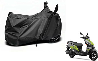 WMIZEXA Waterproof Two Wheeler Cover for Suzuki(Black)