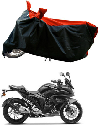 DeepShakshi AUTOMOTIVE Waterproof Two Wheeler Cover for Yamaha(Fazer 25 BS6, Red)