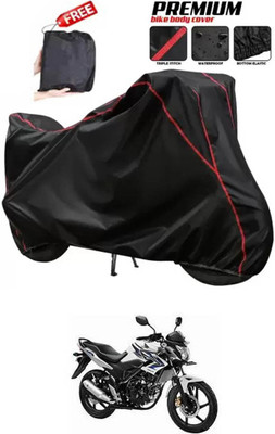 DeepShakshi AUTOMOTIVE Two Wheeler Cover for Honda(CB Trigger, Black)