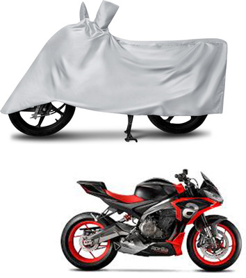 LICATOR Two Wheeler Cover for Aprilia(Tuono 150 BS6, Silver)