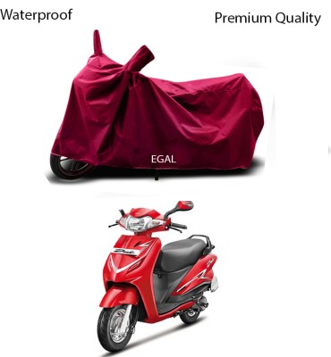 EGAL Two Wheeler Cover for Hero(Duet 125 CC BS6, Maroon)