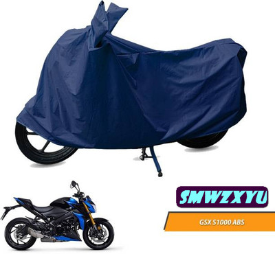 smwzxyu Waterproof Two Wheeler Cover for Suzuki(GSX-S1000 ABS, Blue)