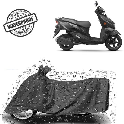 ROYAL AUTO MART Waterproof Two Wheeler Cover for Suzuki(Avenis 125, Grey)