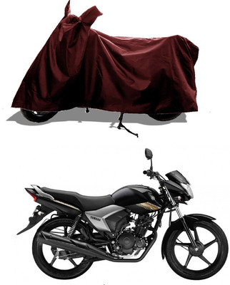 GROFATIK Two Wheeler Cover for Yamaha(Saluto RX, Maroon)