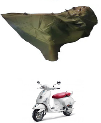 ZEDTEEK Waterproof Two Wheeler Cover for Piaggio(Maroon)