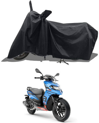 PAGORA Waterproof Two Wheeler Cover for Aprilia(SR 125, Black)