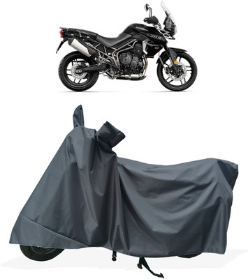 Tricway Two Wheeler Cover for Triumph(Tiger 800 XR, Grey)