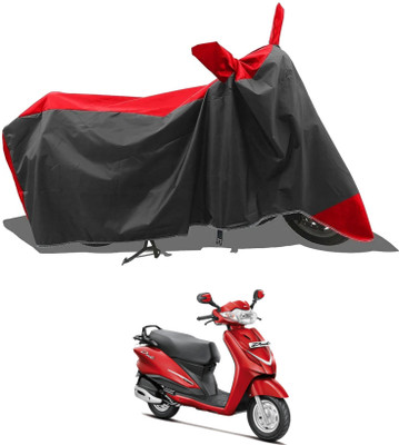 KEDIT Two Wheeler Cover for Hero(Duet 125CC, Red)