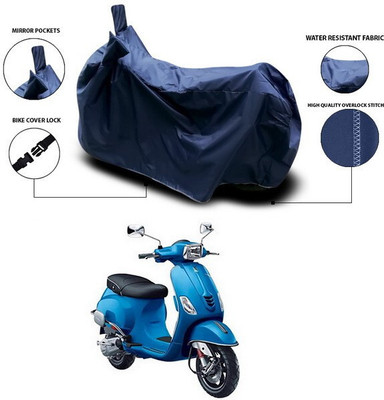 ANTHUB Waterproof Two Wheeler Cover for Vespa(Vespa, Blue)