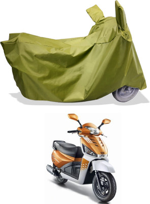 Amexride Two Wheeler Cover for Mahindra(Gusto 125 BS6, Maroon)