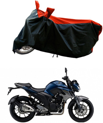 DeepShakshi AUTOMOTIVE Waterproof Two Wheeler Cover for Yamaha(FZ 25, Red)