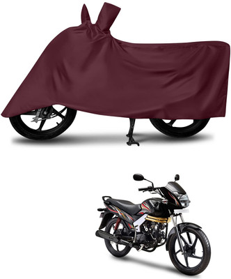 KEDIT Two Wheeler Cover for Mahindra(Centuro, Maroon)