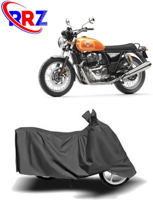 RRZ Waterproof Two Wheeler Cover for Royal Enfield(Interceptor 650, Grey)