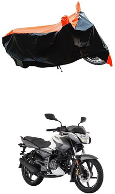 VESMEI Two Wheeler Cover for Bajaj(Pulsar NS200, Orange)