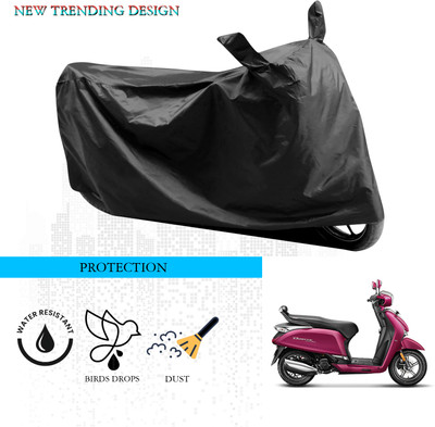 ANTHUB Waterproof Two Wheeler Cover for Hero(MotoCorp Destini 125, Black)
