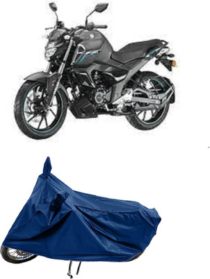 SPECTUS Two Wheeler Cover for Yamaha(FZS-FI BS6, Blue)