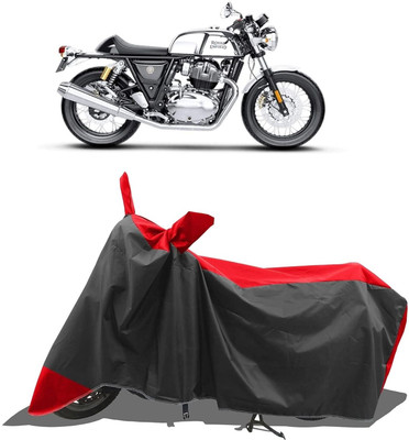 KEDIT Two Wheeler Cover for Universal For Bike(Continental GT 650, Red, Black)