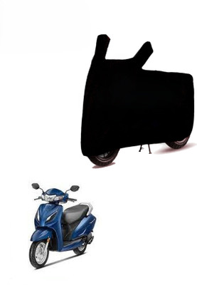 DeepShakshi AUTOMOTIVE Two Wheeler Cover for Honda(Activa 6G, Black)