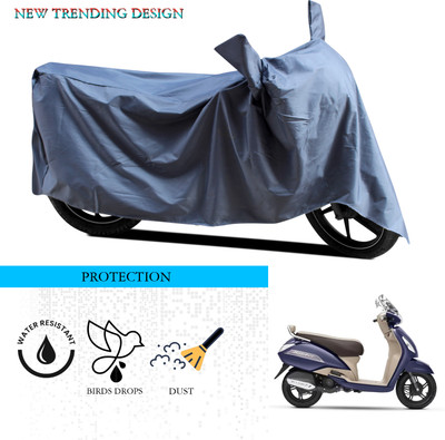 ANTHUB Waterproof Two Wheeler Cover for TVS(Jupiter classic, Grey)
