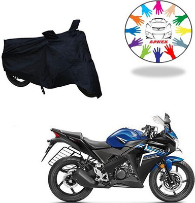 MMSSTAR Waterproof Two Wheeler Cover for Suzuki(GS 150R, Black)