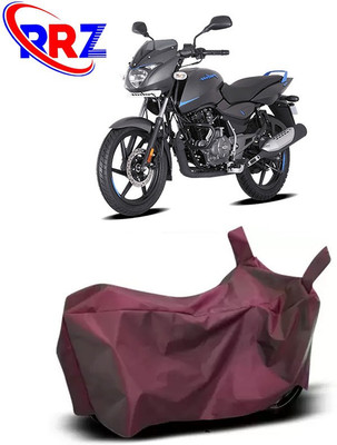 RRZ Waterproof Two Wheeler Cover for Bajaj(Pulsar 125, Maroon)