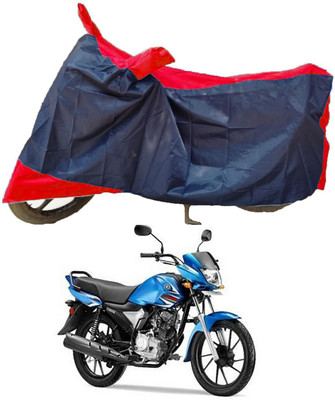 Mdstar Waterproof Two Wheeler Cover for Yamaha(Saluto RX, Red, Blue)