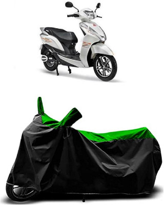 VESMEI Two Wheeler Cover for Ampere(Magnus, Green)