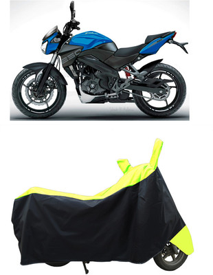 Coxtor Waterproof Two Wheeler Cover for Bajaj(Pulsar 250 BS6, Yellow)