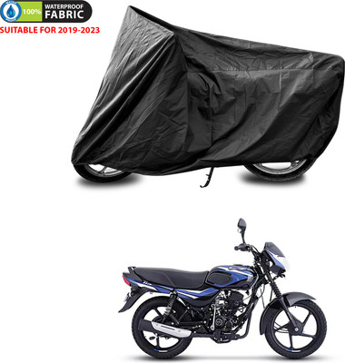 PAGORA Waterproof Two Wheeler Cover for Bajaj(CT110, Black)
