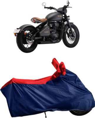 Autofly Waterproof Two Wheeler Cover for JAWA(Perak, Blue, Red)