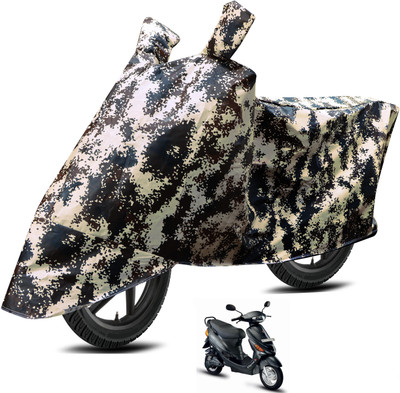 Euro Care Waterproof Two Wheeler Cover for Hero(E Sprint, Silver)