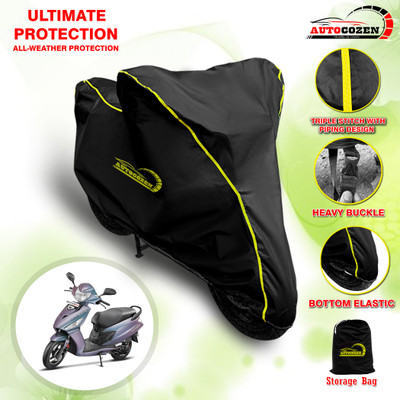 AUTOCOZEN Waterproof Two Wheeler Cover for Hero(Maestro Edge, Black)