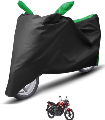 Caronix Waterproof Two Wheeler Cover for Yamaha(SZ X, Green)