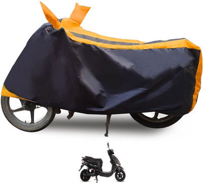 Euro Care Waterproof Two Wheeler Cover for Hero(Electric Photon, Orange)