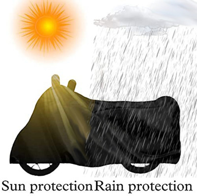 Autoinnovation Waterproof Two Wheeler Cover for KTM(RC 125, Black)