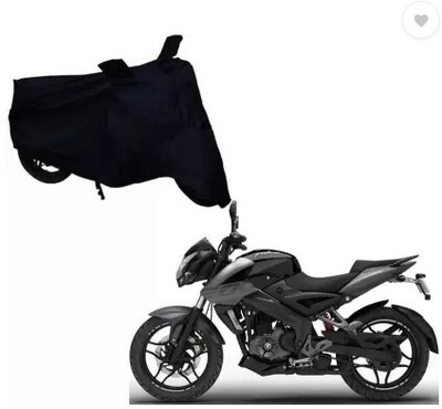 Tritika Waterproof Two Wheeler Cover for Bajaj(Pulsar, Black)