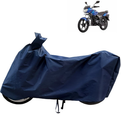 Horseyaart Waterproof Two Wheeler Cover for Bajaj(Discover 110, Blue)