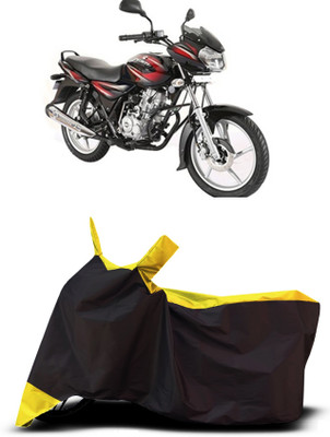 VESMEI Two Wheeler Cover for Bajaj(Discover 125 DTS-i, Yellow)