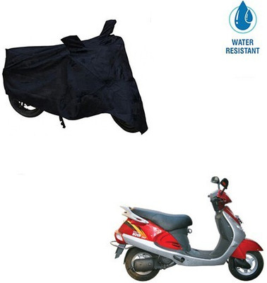 MMSSTAR Waterproof Two Wheeler Cover for Kinetic(Nova, Black)