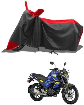 PAGORA Waterproof Two Wheeler Cover for Yamaha(FZ V3, Red, Black)