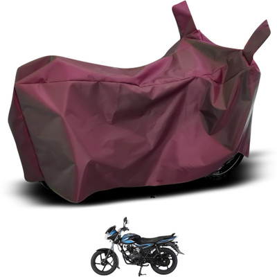 GOSHIV-car and bike accessories Waterproof Two Wheeler Cover for Bajaj(Discover 100 DTS-i, Maroon)