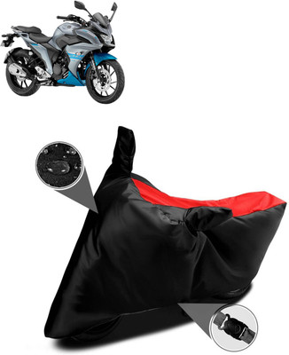 CODOKI Waterproof Two Wheeler Cover for Yamaha(Fazer 25 BS6, Red)