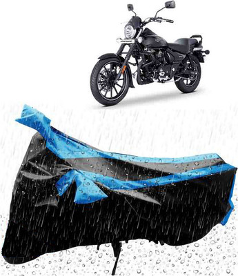 Mdstar Waterproof Two Wheeler Cover for Bajaj(Avenger 160 Street, Blue)